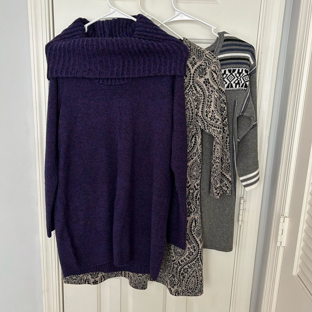 Lot of 3 pieces Fall Winter Dress, Top - Picture 6 of 10